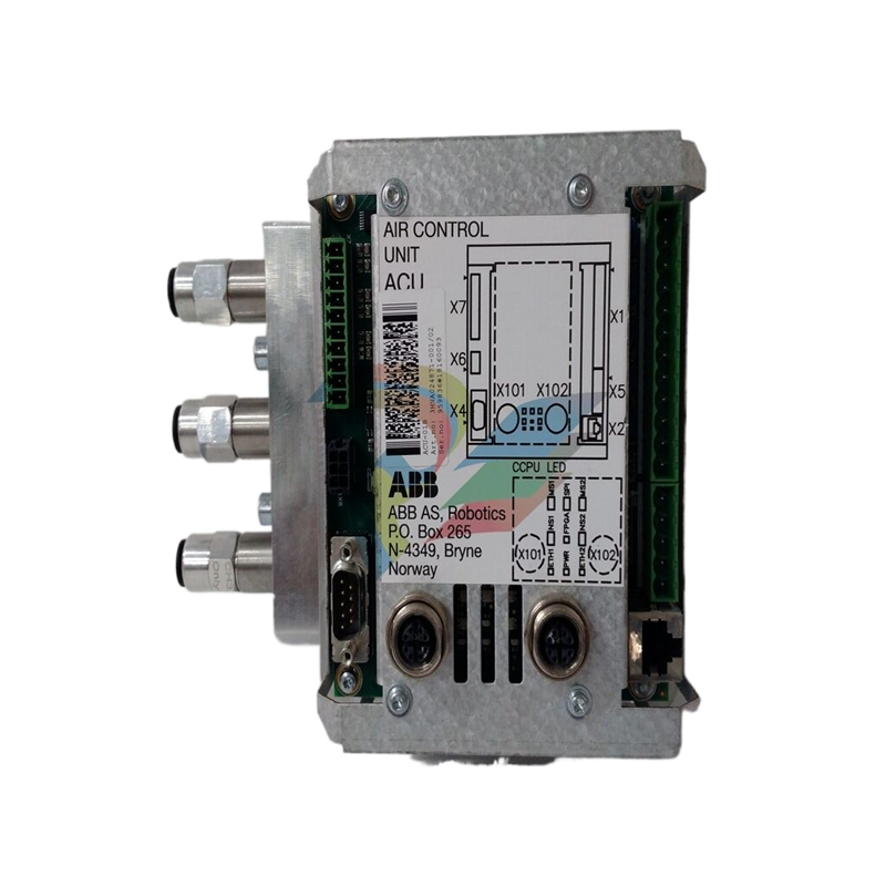 ACU-01B 3HNA024871-00102 ABB PPD117A3011 3BHE030410R3011 Excitation Controller Module - Image 1
